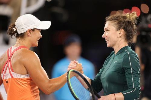 Barty are o relație apropiată cu Simona Halep. FOTO: Guliver/Getty Images