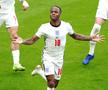 Raheem Sterling, după golul din Anglia-Germania, foto: Imago