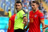 Ovidiu Hațegan, rezervă la „sfertul” Elveția - Spania! Euro 2020 s-a terminat și pentru el, și pentru Kovacs!