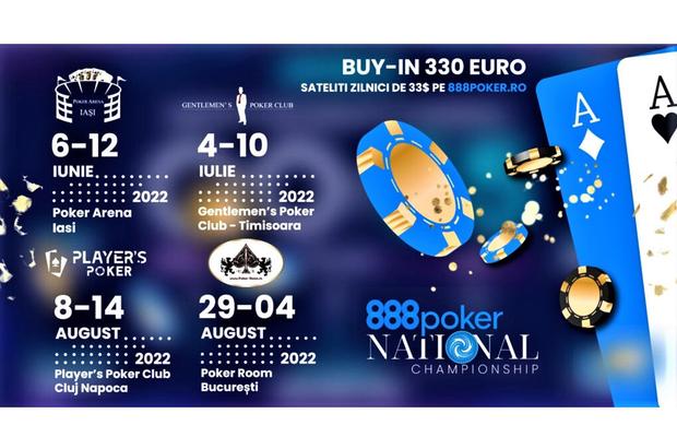 Etapa cu numărul 2 a Campionatului Național de Poker 888 România: hai in Timișoara pe 4 Iulie!