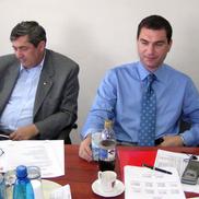 Nicolae Berechet (în stânga) - imagine din arhiva GSP cu fostul personaj influent de la Dinamo