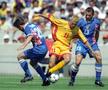 Pe 30 iunie 1998, România pierdea în fața Croației, 0-1, în optimile de finală ale CM din Franța în ceea ce avea să rămână ultima partidă a tricolorilor la un turneu final mondial. Foto: Imago