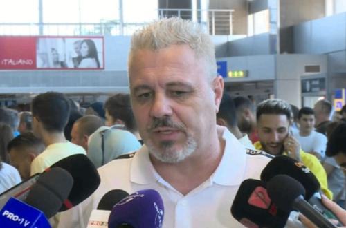 Marius Șumudică (51 de ani), noul antrenor al celor de la Al-Raed, o exclude pe Rapid din lupta pentru titlul din Liga 1.  / FOTO: Captură @OrangeSport