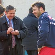 Nicolae Berechet (în centru) - imagine din arhiva GSP cu fostul personaj influent de la Dinamo