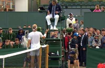 Moment incredibil la Wimbledon » A pierdut meciul din cauza sancțiunii arbitrului: „Nu știam că o să-mi ia punct pentru asta”