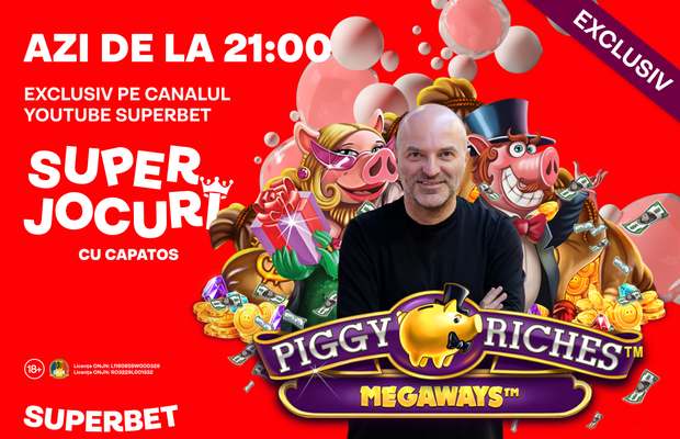 Intrăm cu Dan Capatos în lumea porcușorilor superbogați, de la 21 pe YouTube Superbet