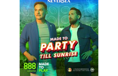 888casino, partener oficial Neversea 2023, intensifică atmosfera de festival