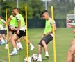 Cătălin Cîrjan (centru) la antrenamentul echipei Rapid (foto: Cristi Preda/GSP)