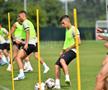 Cătălin Cîrjan (centru) la antrenamentul echipei Rapid (foto: Cristi Preda/GSP)