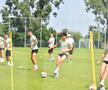 Cătălin Cîrjan, Alexandru Albu și Omar El Sawy la antrenamentul echipei Rapid 30 (foto: Cristi Preda/GSP)