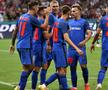 David Miculescu (stânga) a renunțat de bunăvoie la vacanță și a venit în cantonamentul lui FCSB
