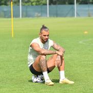 Marko Dugandzic la antrenamentul echipei Rapid (foto: Cristi Preda/GSP)