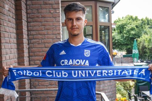 Amar Kvakic/ foto: Facebook @Fotbal Club Universitatea 1948