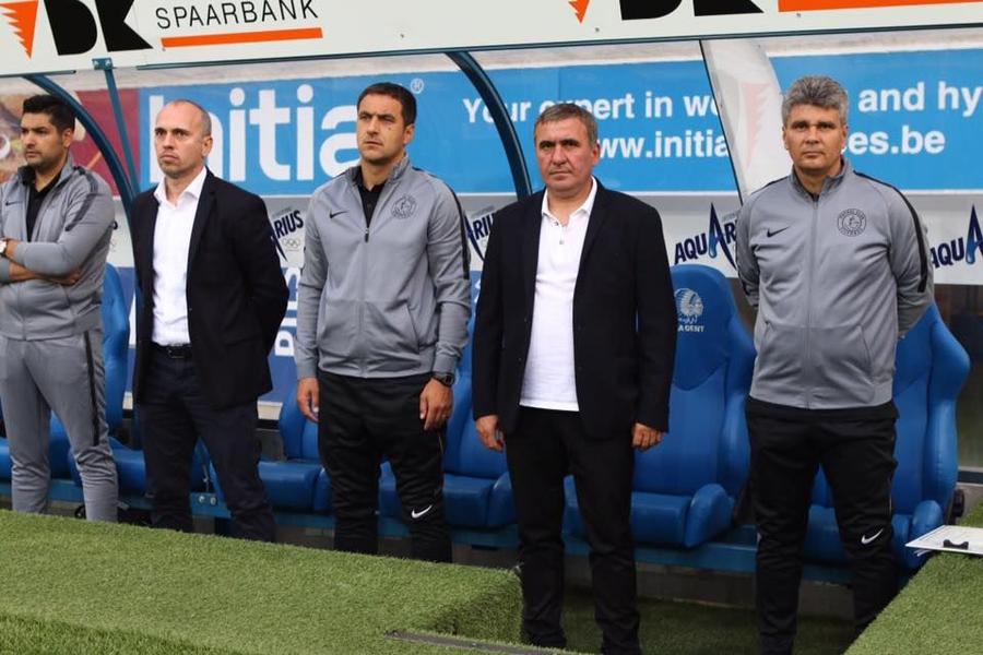 Hagi, în 2016, în timpul meciului cu Gent din Belgia Gică Hagi, înapoi în Europa: se face iar de râs sau reușește minunea?
