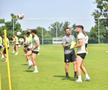 Adrian Mutu și Paul Iacob la antrenamentul echipei Rapid 30 (foto: Cristi Preda/GSP)