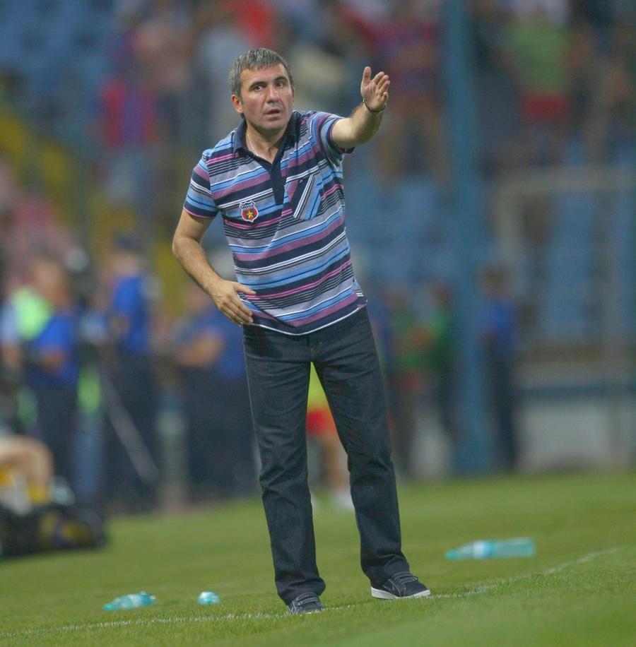Hagi, la meciul retur din Ghencea, Steaua - BATE 2-0 / foto: Arhivă GSP Gică Hagi, înapoi în Europa: se face iar de râs sau reușește minunea?