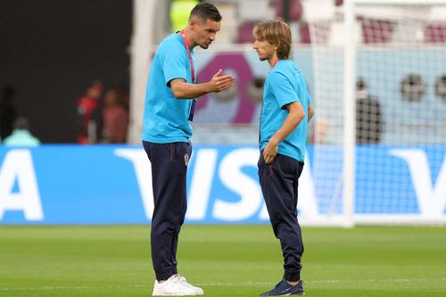 Dejan Lovren și Luka Modric/ foto: Imago Images