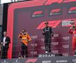 Oscar Piastri, George Russell și Carlos Sainz pe podium - Marele Premiu al Austriei 2024 Foto: Imago