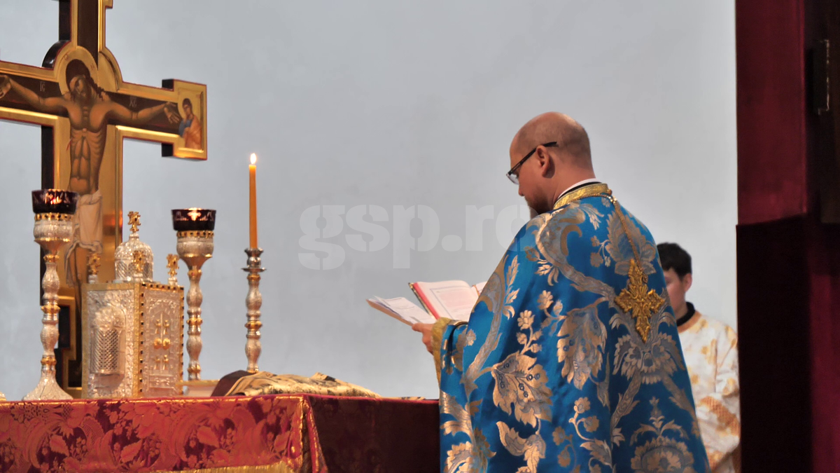 Stafful echipei nationale la biserica in Wurzburg
