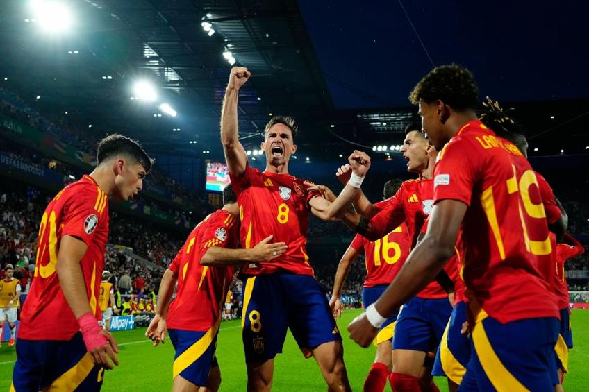 Spaniolii s-au dezlănțuit în repriza secundă cu Georgia