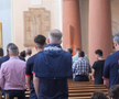 Edward Iordănescu și cei din staff-ul echipei naționale au fost la slujbă, la biserica ortodoxă din Wurzburg