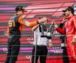 Oscar Piastri și Carlos Sainz ciocnind pe podium - Marele Premiu al Austriei 2024 Foto: Imago