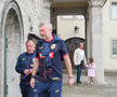 Edward Iordănescu și cei din staff-ul echipei naționale au fost la slujbă, la biserica ortodoxă din Wurzburg