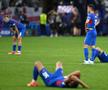 Slovacii, prăbușiti pe gazon după eșecul cu Anglia. Sursă foto: Imago