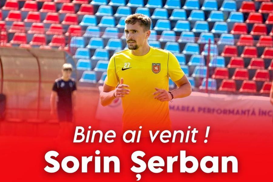 Sorin Șerban, prezentat de Șelimbăr Destinație surpriză pentru fostul jucător de la FCSB » Gigi Becali paria pe el în urmă cu doar 2 ani: „Are 21 de ani și va ajunge mare! De ce? N-are emoții deloc, driblează, pasează”