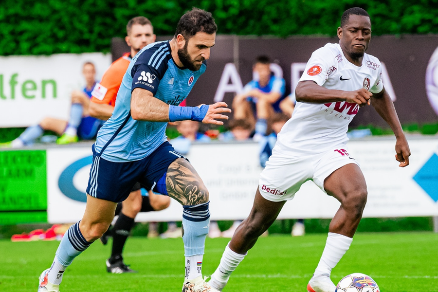 CFR Cluj a învins campioana Slovaciei în al doilea amical al verii