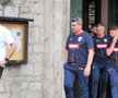 Edward Iordănescu și cei din staff-ul echipei naționale au fost la slujbă, la biserica ortodoxă din Wurzburg