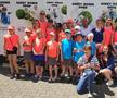 Ion Geantă și copiii de la clubul din Gladbeck, aduși în vizită la Halle în 2019