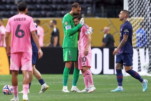 Lionel Messi (38 de ani), vedeta lui Inter Miami, a reacționat după eșecul suferit cu PSG, scor 0-4, în optimile Campionatului Mondial al Cluburilor/ foto Imago Images