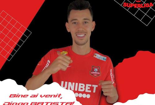 Diogo Batista, prezentat oficial la Hermannstadt/ foto: Facebook @FC Hermannstadt