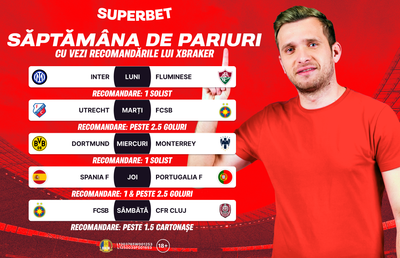Supersăptămâna de pariuri cu Xbraker: găsește-ți inspirația!