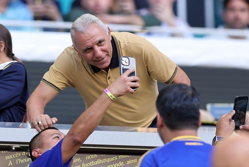 Stoichkov, asistând la Boca - Benfica la Campionatul Mondial al Cluburilor // foto: Imago Images