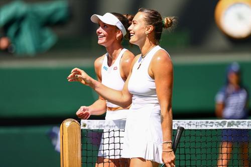 Aryna Sabalenka a învins-o pe Carson Branstine. Foto: Imago