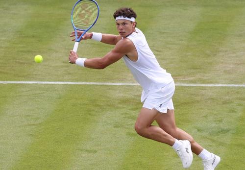 Ben Shelton a fost eliminat în primul tur de la Wimbledon / Foto: Imago Images