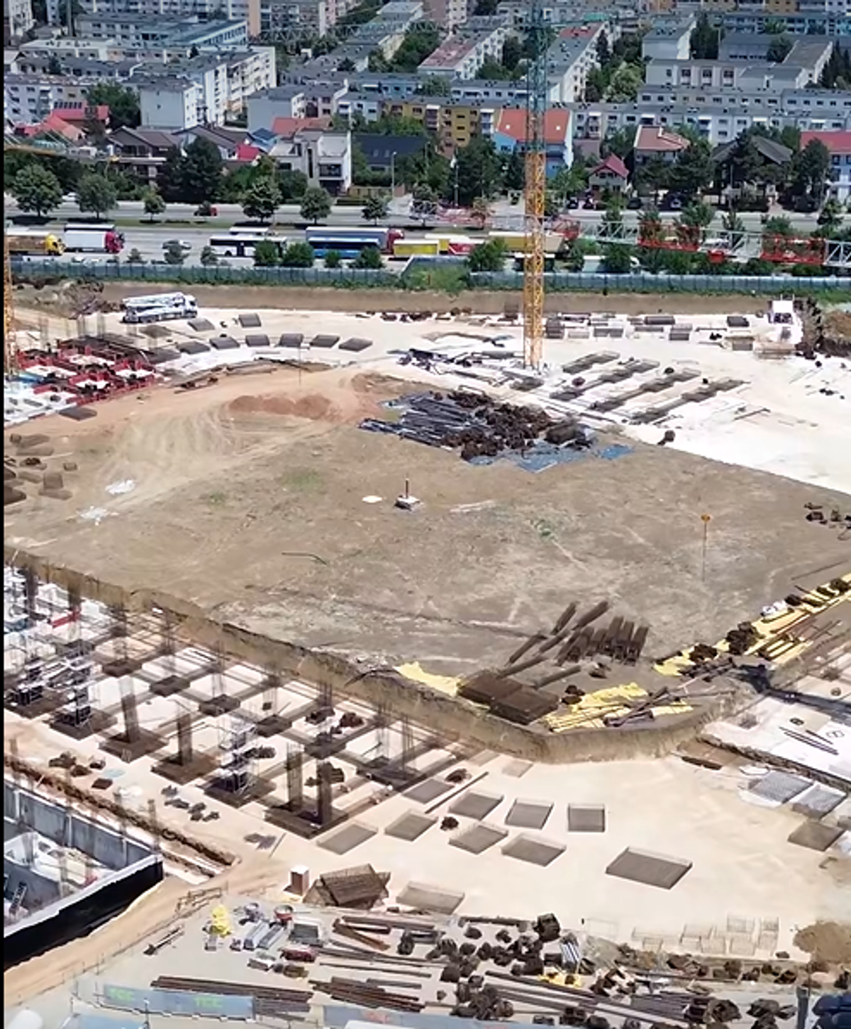 Imagini spectaculoase din dronă! Așa arată azi stadionul cu o particularitate nemaivăzută în România