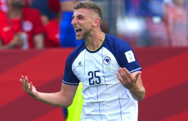 Jovo Lukic, pariul Bosniei pentru meciul cu SUA? » Detaliul care-l readuce în prim-plan pe atacantul de la U Cluj