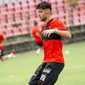 Adrian Mazilu, în cantonamentul din Polonia // foto: Dinamo Facebook
