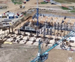 Stadionul de la Pitești, imagini de pe 30 iunie 2026 // foto: capturi Facebook Constructii Erbasu