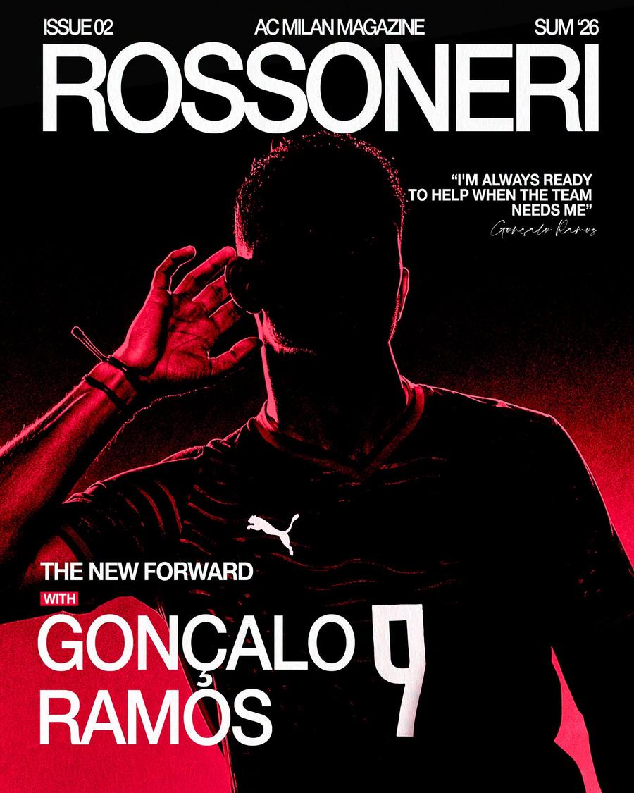 Goncalo Ramos, prezentat oficial la AC Milan // foto: Facebook @AC Milan Cel mai scump transfer din istoria lui AC Milan, prezentat oficial: contract valabil până în 2031