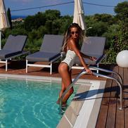 Diana Munteanu, vacanță în Grecia/ Foto: Instagram