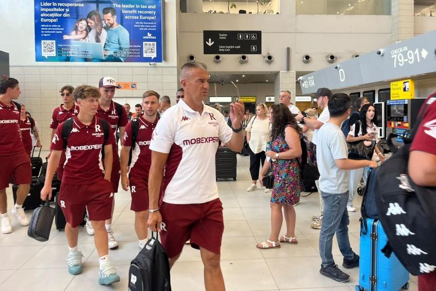 Daniel Pancu, în cantonament cu Rapid