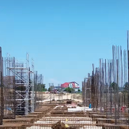 Stadionul de la Pitești, imagini de pe 30 iunie 2026 // foto: capturi Facebook Constructii Erbasu