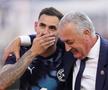 Selecționerul Gustavo Alfaro și atacantul Antonio Sanabria, fericiți după calificarea Paraguayului în „16-imile” CM 2026 / Foto: Imago
