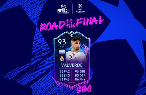 S-au încheiat campionatele, dar în august revin Liga Campionilor și Europa League. Iar cei de la EA Sports au „marcat” momentul cu un card excelent FIFA 20, cel al lui Fede Valverde, mijlocașul de la Real Madrid.