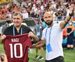 Gica Hagi (55 de ani) a avut parte de o surpriză plăcută pe Arena Națională, înaintea meciului Rapid - Farul, din etapa cu numărul 3 a Ligii 1. Foto: Cristi Preda