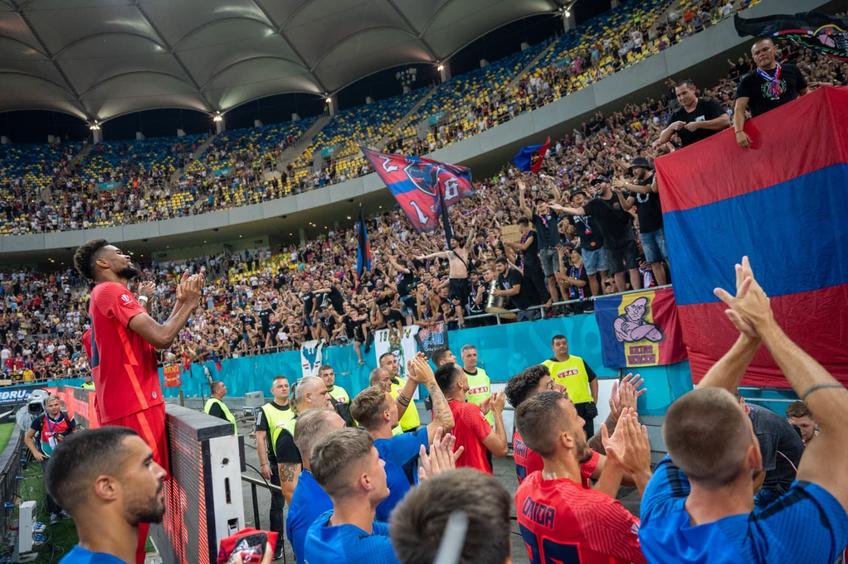 Fanii celor de la FCSB vor veni în număr mare și la meciul cu FCU Craiova / FOTO: Raed Krishan (GSP.ro)